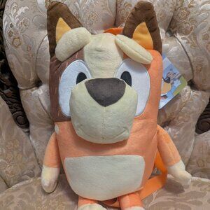 Bluey Chilli Plush Mini Backpack